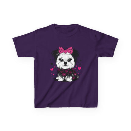 Cute Puppy Love Kids T-Shirt