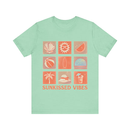 Tropical Mood Grid Tee