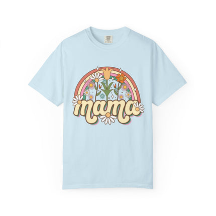 Floral Rainbow Mama Tee