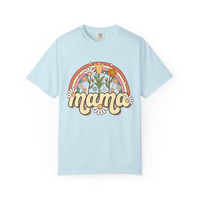 Floral Rainbow Mama Tee