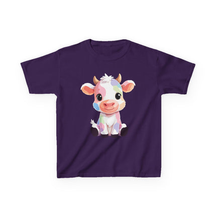 Rainbow Moo Moo Kids T-Shirt