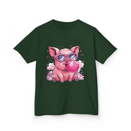 Bubblegum Piggy Kids T-Shirt