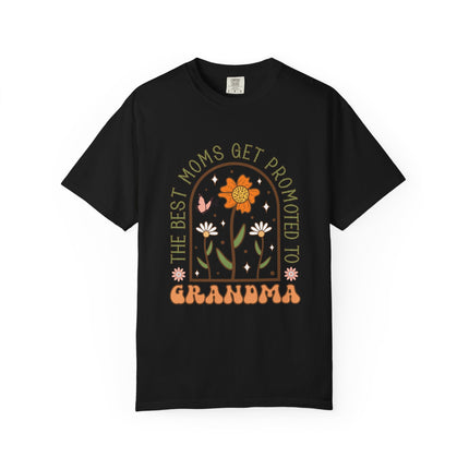 Promoted to Grandma Flower Tee