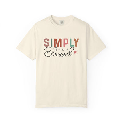 Simply Blessed Tee – A Grateful Heart Looks Good on You