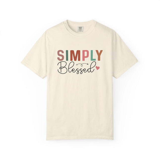 Simply Blessed Tee – A Grateful Heart Looks Good on You