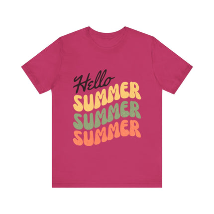 Hello Summer Retro Tee