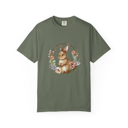 Vintage Floral Bunny Tee
