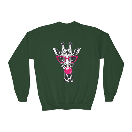 Glam Giraffe – Youth Sweatshirt