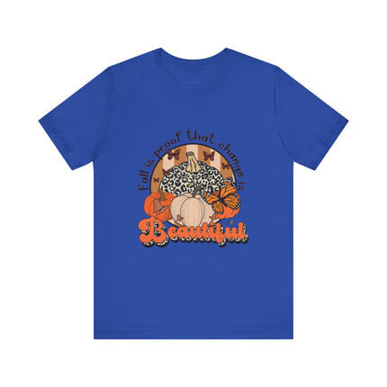 Change Is Beautiful Fall Tee