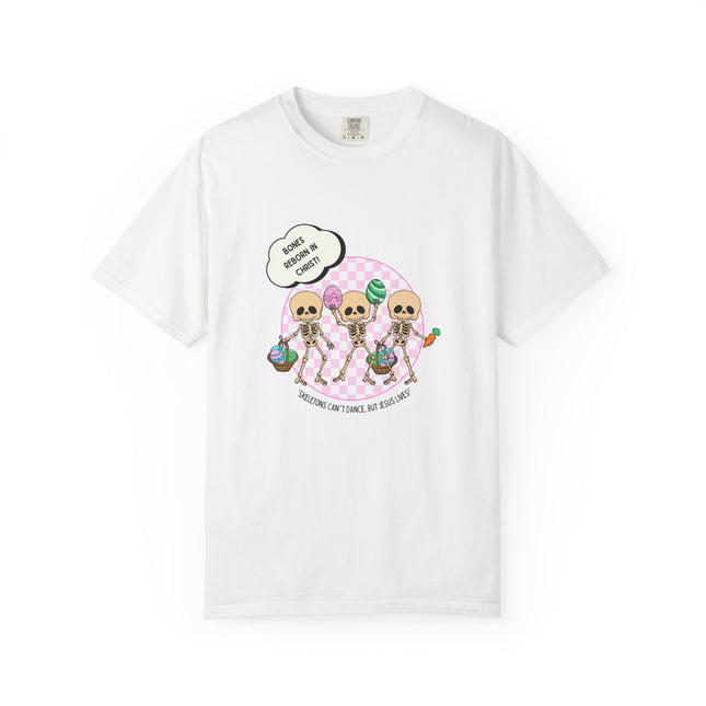 Reborn in Christ Skeleton Tee