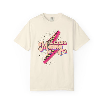 Blessed Mama Retro Bolt Tee
