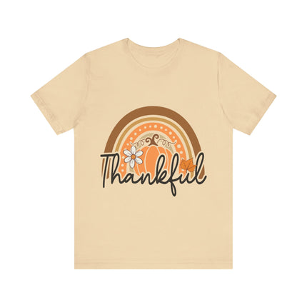 Thankful Rainbow Pumpkin Tee
