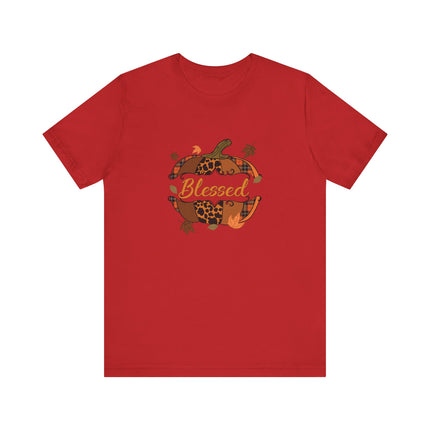 Blessed Leopard Pumpkin Tee