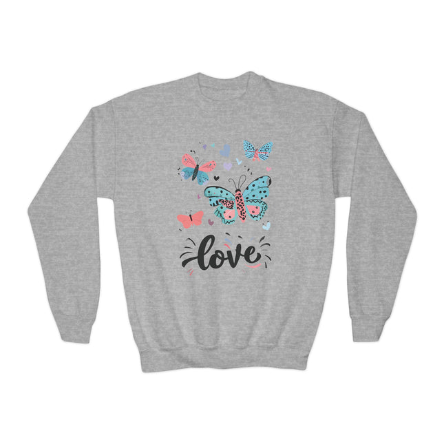 Love Butterflies Youth Sweatshirt