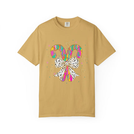 Neon Candy Cane Pop Tee