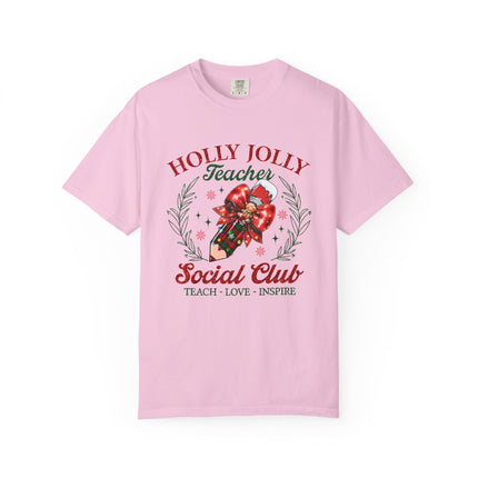 Holly Jolly Teacher Tee