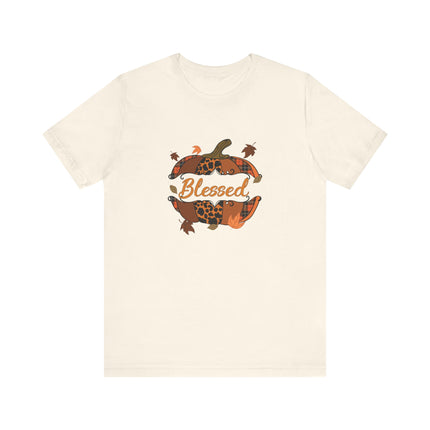Blessed Leopard Pumpkin Tee