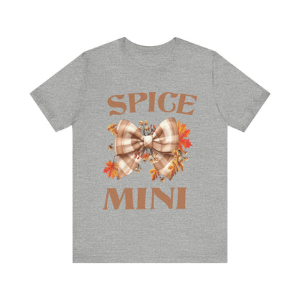 Spice Mini Fall Bow Tee