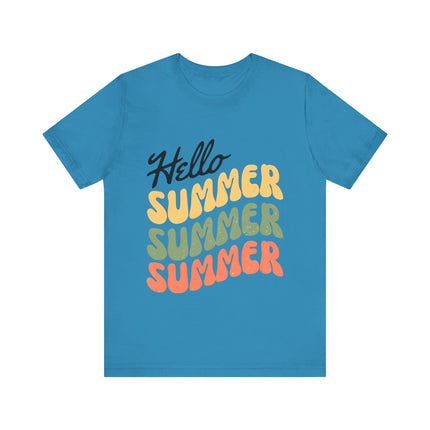 Hello Summer Retro Tee