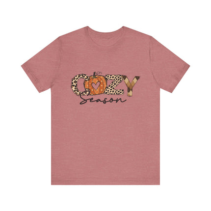 Leopard Cozy Season Tee