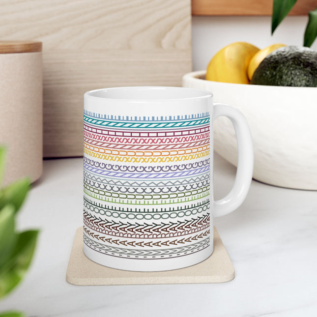 Sunshine Stitch Hidden Message Mug