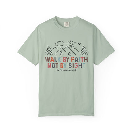 Walk by Faith Scripture Tee