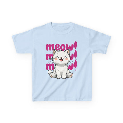 Meow Meow Kitty Kids T-Shirt