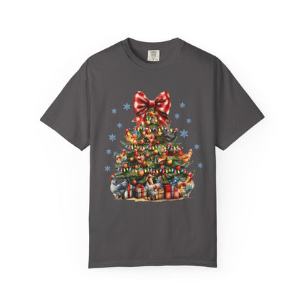 Cluckmas Tree Tee
