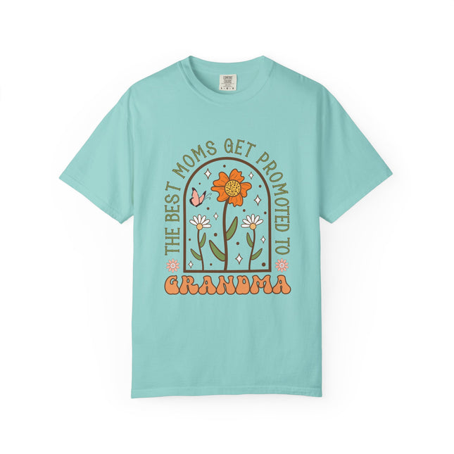 Promoted to Grandma Flower Tee