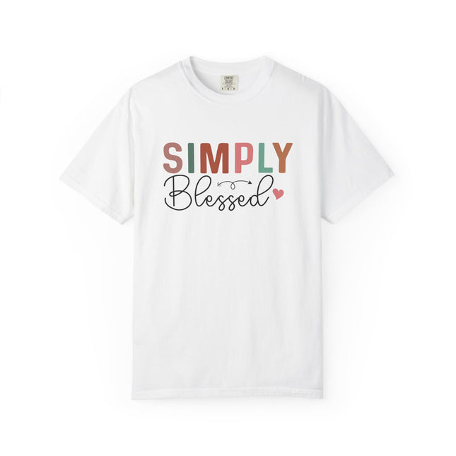 Simply Blessed Tee – A Grateful Heart Looks Good on You