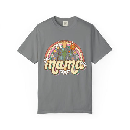 Floral Rainbow Mama Tee
