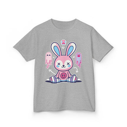 Kawaii Ghost Bunny Kids T-Shirt