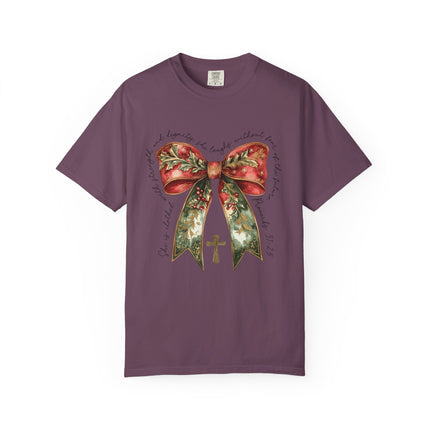 Proverbs 31 Bow Christmas Tee
