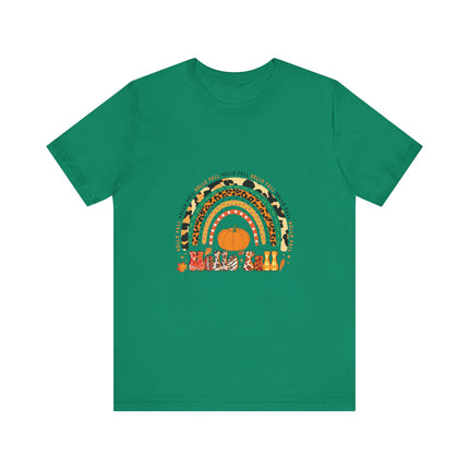 Hello Fall Rainbow Tee