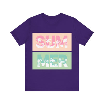Pastel Block Summer Tee