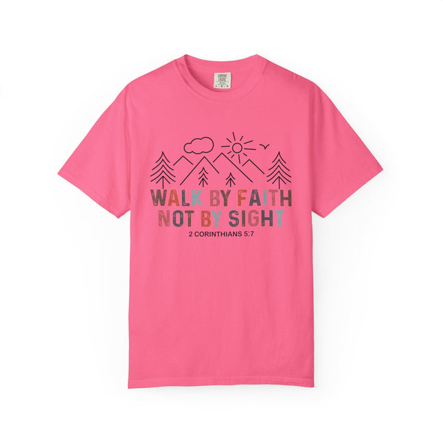 Walk by Faith Scripture Tee