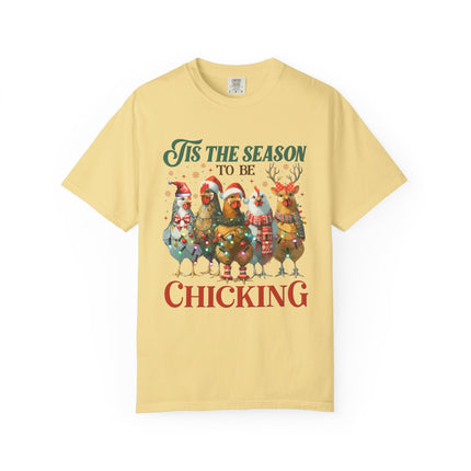 Chicking Around Christmas Tee