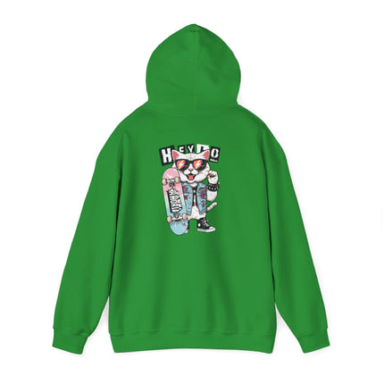 Skater Cool Cat Hoodie