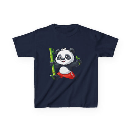Happy Panda Bamboo Kids T-Shirt