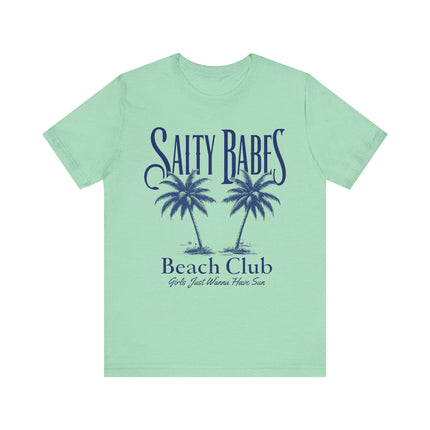 Salty Babes Beach Club Tee
