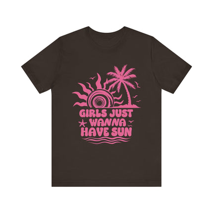Girls Just Wanna Have Sun Tee