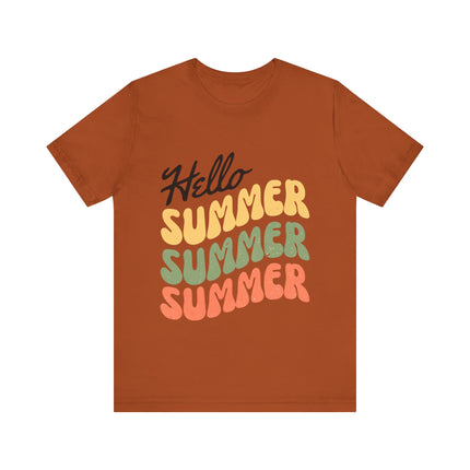 Hello Summer Retro Tee