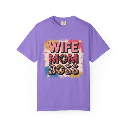 Wife Mom Boss Tee