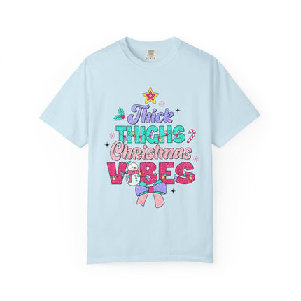 Thick Thighs Christmas Vibes Tee