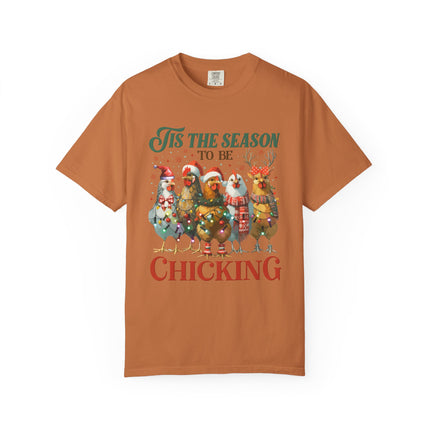 Chicking Around Christmas Tee