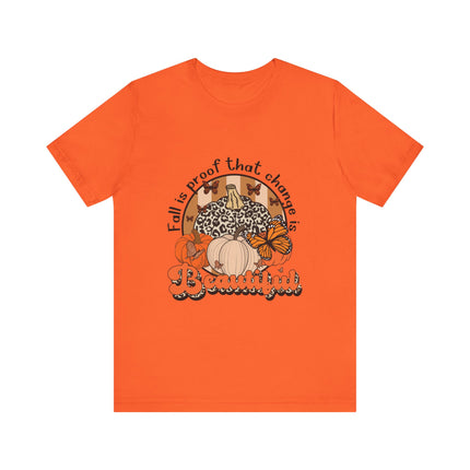 Change Is Beautiful Fall Tee