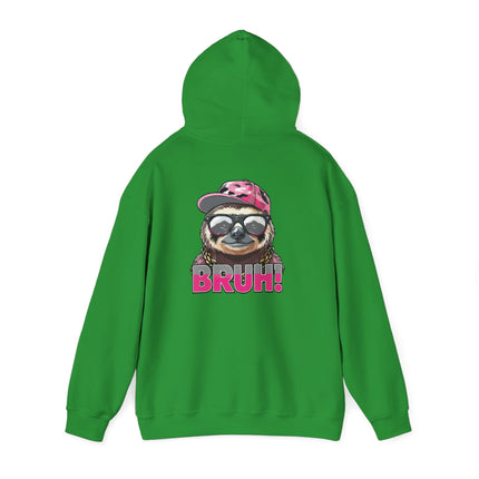 Bruh Sloth Attitude Hoodie