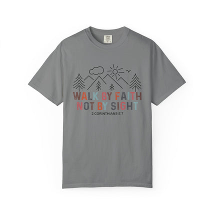 Walk by Faith Scripture Tee