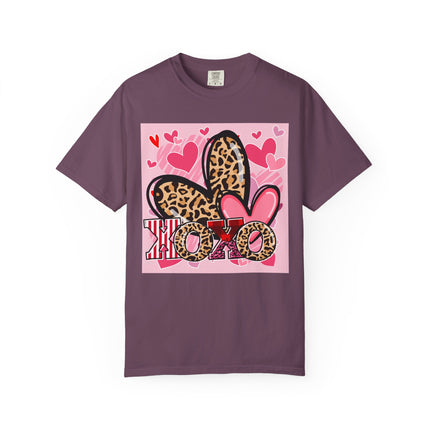 XOXO Leopard Hearts Valentine Tee