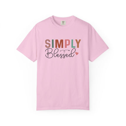 Simply Blessed Tee – A Grateful Heart Looks Good on You
